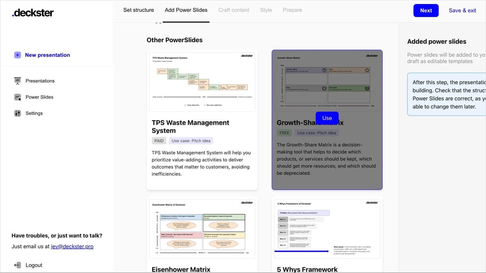 Frameworks overview